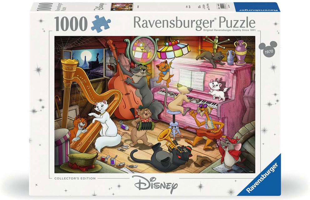 Ravensburger puzzle Disney Aristochats, 1000 pcs.