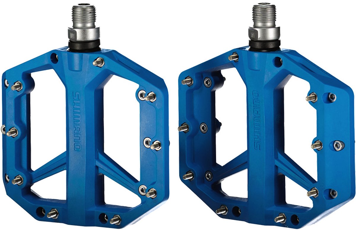 Pédales plates Shimano PD-GR400 argent