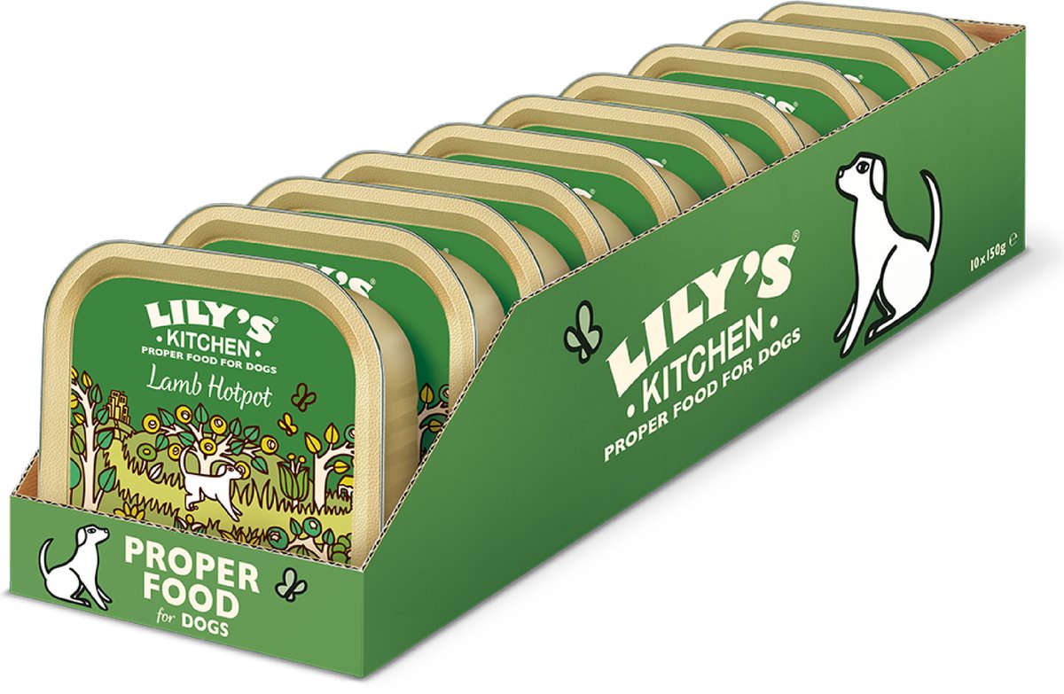 Lily's Kitchen - nourriture pour chien - nourriture humide - potée d'agneau - 10 x 150 g