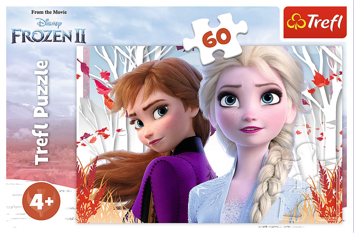 Puzzle Trefl La Reine des Neiges 2 : 60 pièces