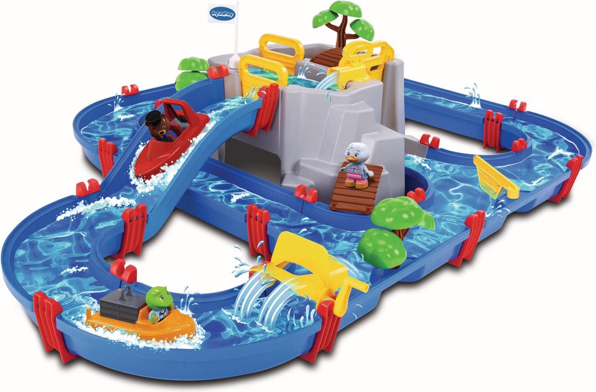 Big aquaplay 1542 - lac de montagne - 126x88 cm - à partir de 3 ans - piste d'eau