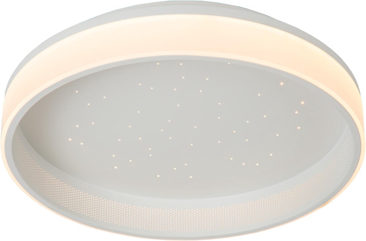 Lucide estreja - plafonnier (plafonnier) - ø 40 cm - LED 3 stepdim - CCT - 2500k 3000k - blanc