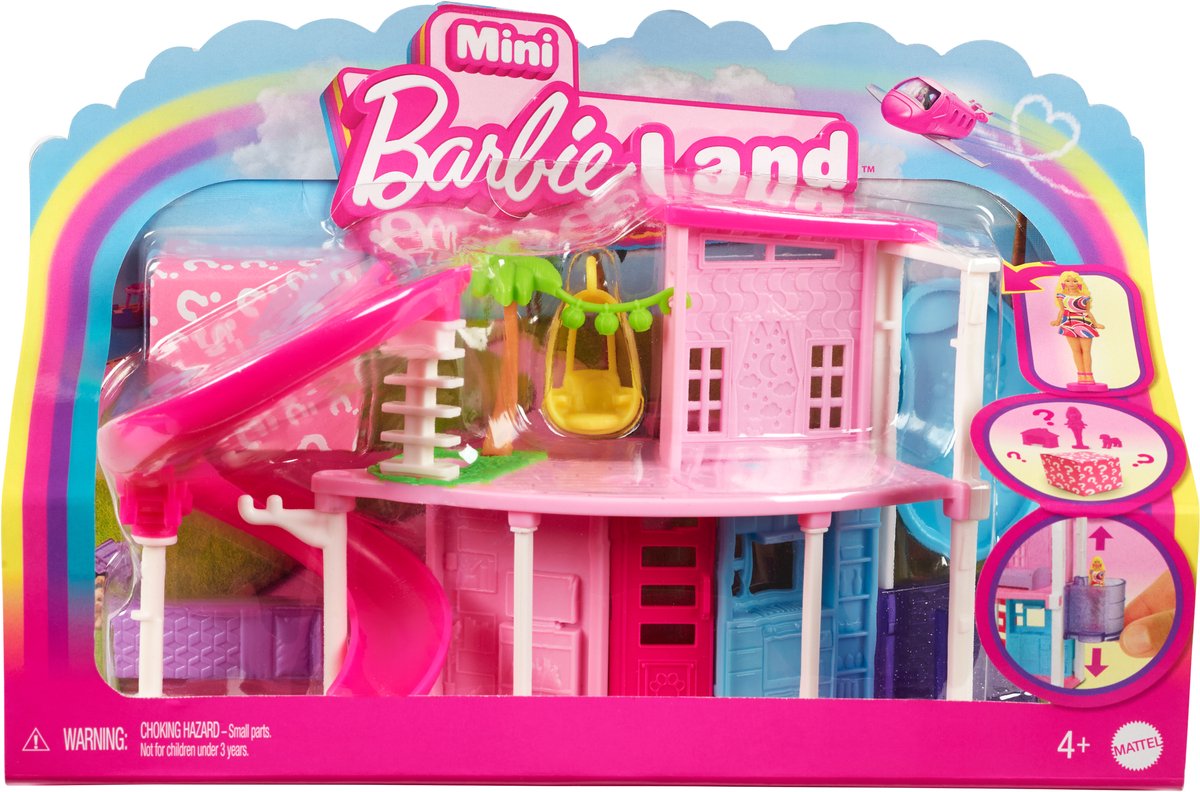 Barbie mini land - maison de rêve - mini maison de poupée