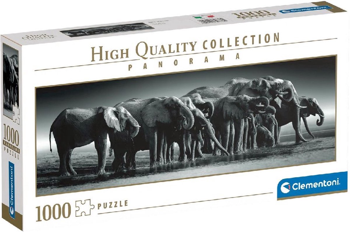 Clementoni Jigsaw Puzzle Panorama Herd or Giants, 1000st.