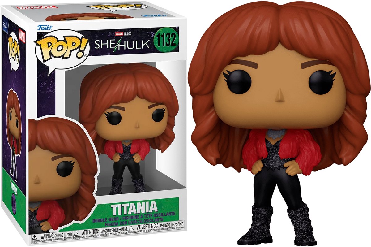 Funko-pop ! merveille : She-Hulk - Titania (bobble-head) #1132