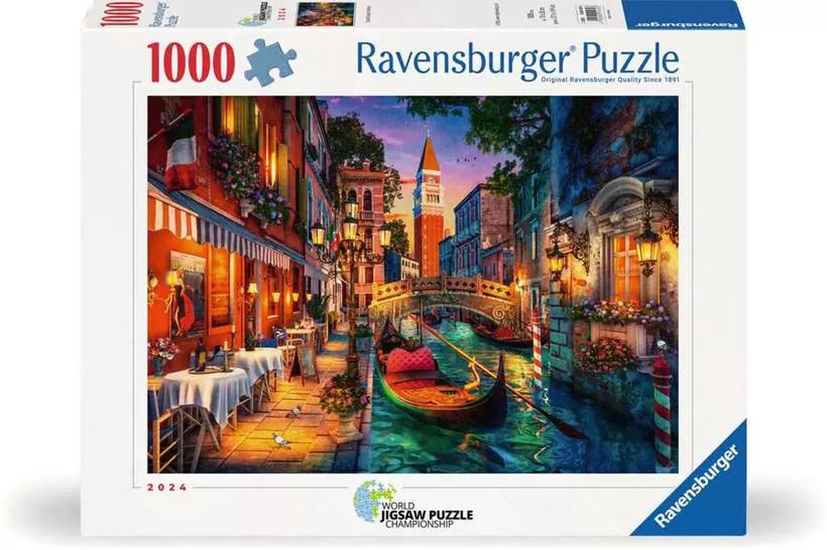 Ravensburger pz. croisière sur les canaux de Venise 1000 t..