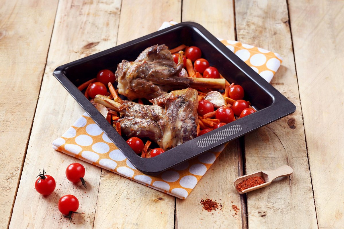 Plat à rôtir en Pyrex carré 24 x 24 cm - | magie