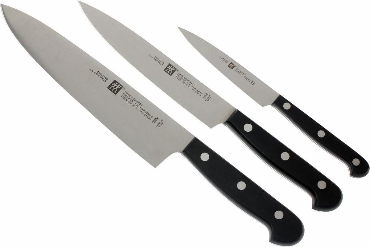 Set de couteaux gastronomiques Zwilling 3 pièces