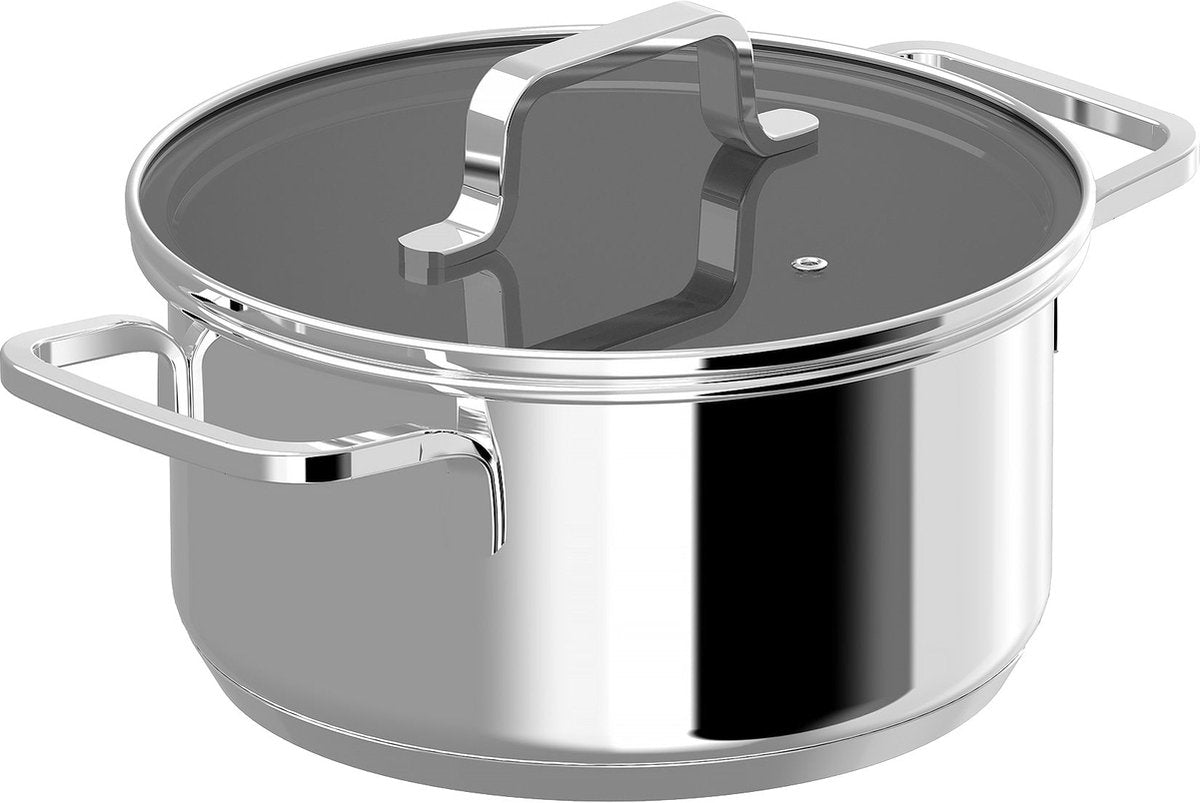 Berghoff dina marmite avec couvercle hélicoïdal - ø 18cm - métal - sans PFA