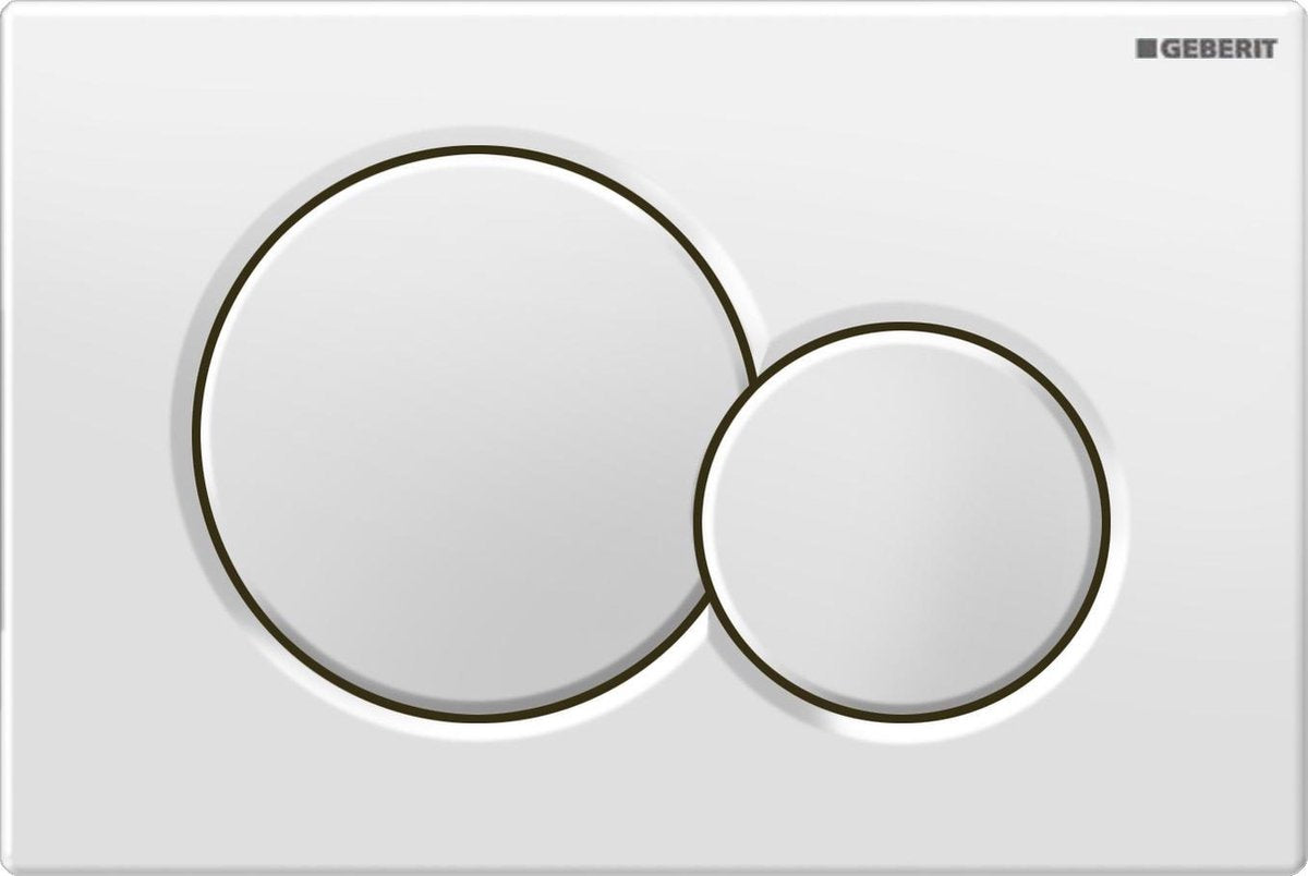 Panneau de commande Geberit sigma 01 - blanc