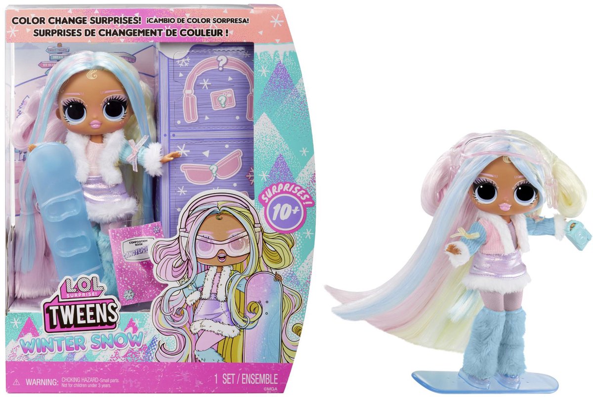Mdr. surprise pour les préadolescents, pop de neige d'hiver - candylicious