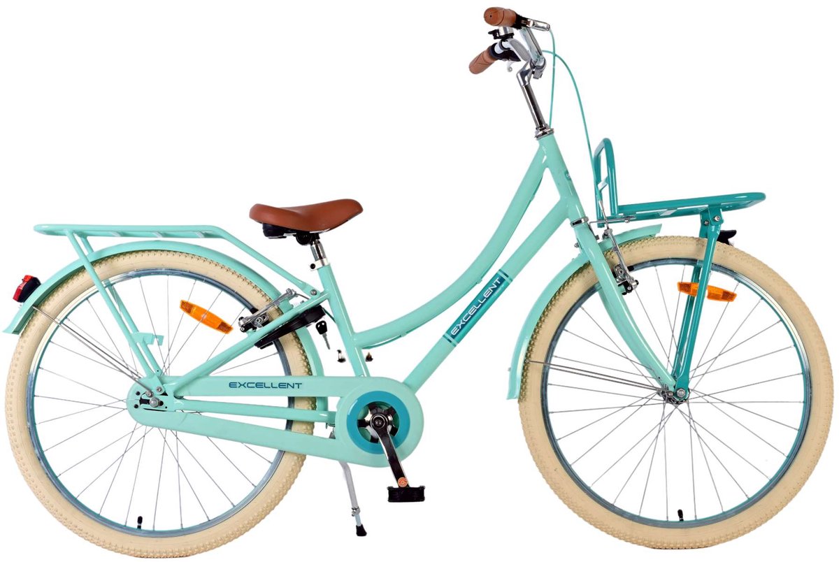 Volare Volare Vélo pour enfants Filles 24 pouces Vert Deux freins à main