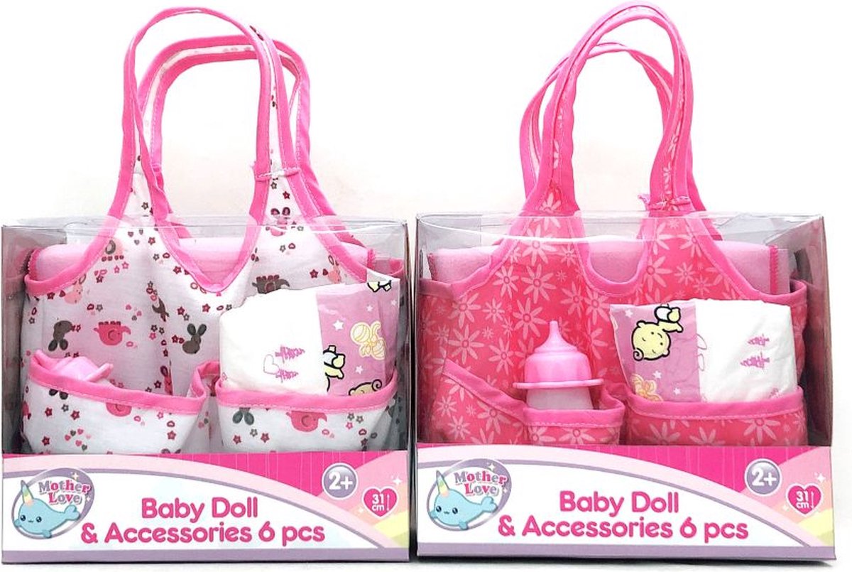 Sac de crèche Braet avec accessoires.