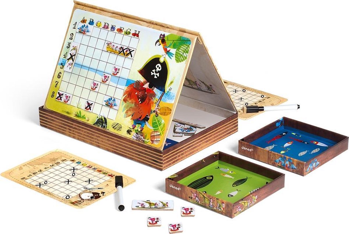 Janod - jeu de stratégie - cuirassé pirate - bataille navale