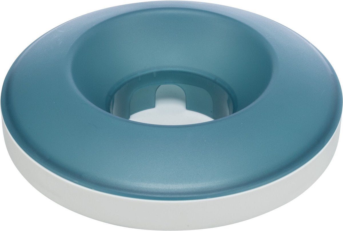 Trixie bol à bascule à alimentation lente plastique TPR gris bleu
