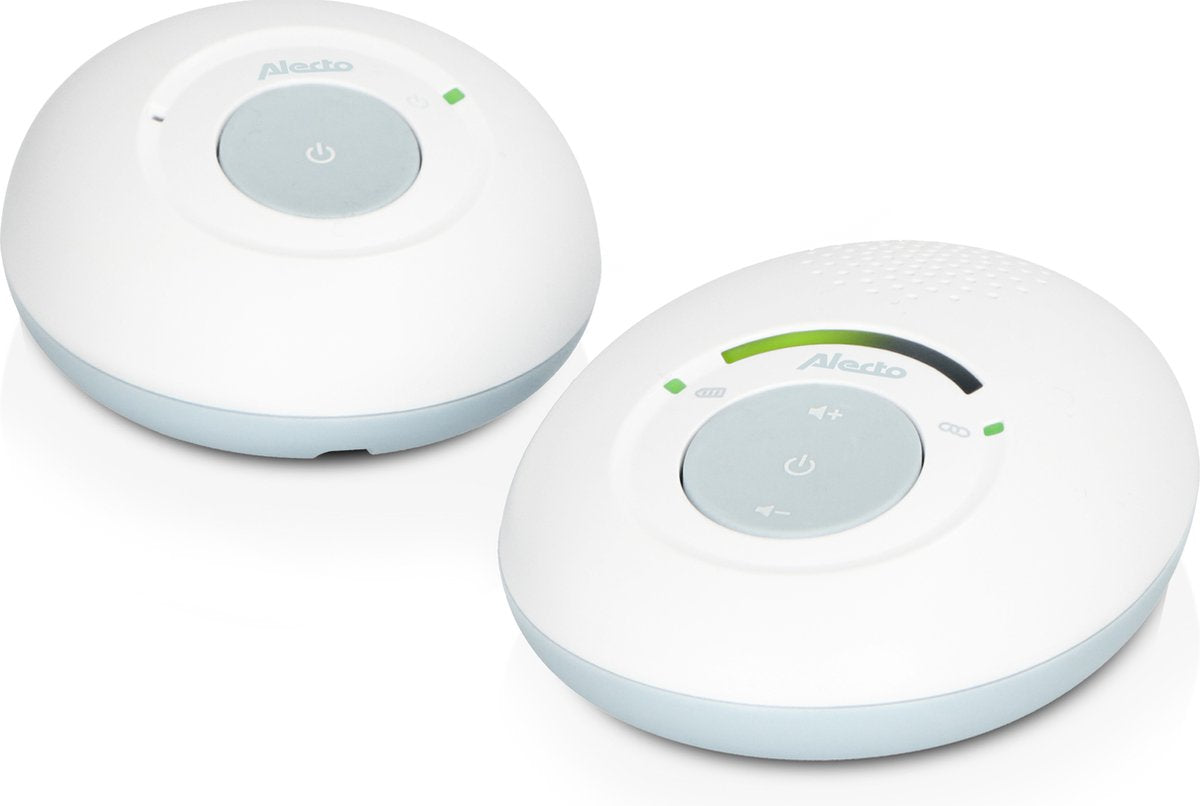 Alecto dbx110 - écoute-bébé full eco dect - blanc bleu