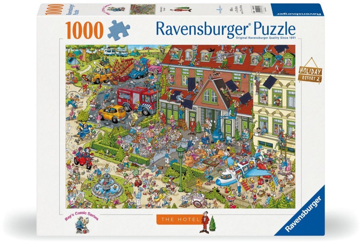 Ravensburger puzzle station de vacances 2 : l'hôtel, 1000 pcs.