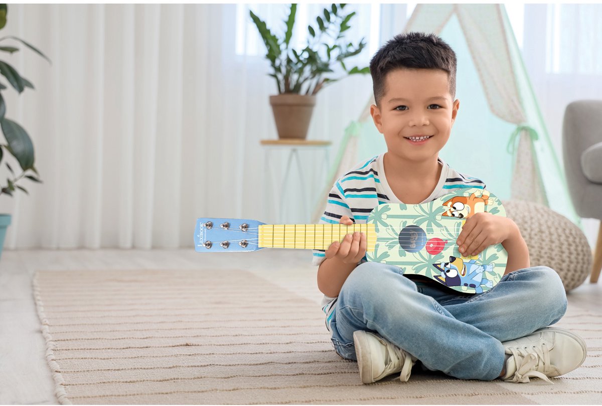 Lexibook my first wooden guitar bluey – 21 53 cm