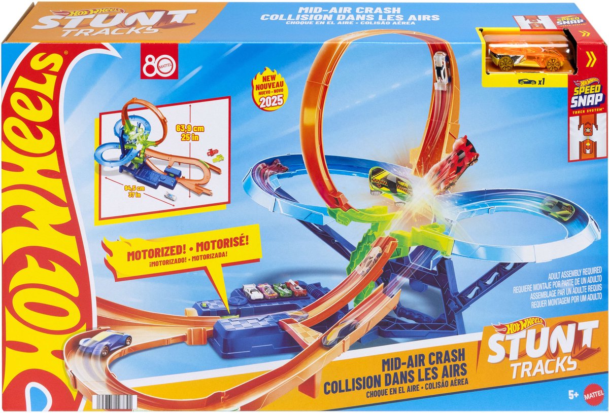 Hot Wheels : un crash multi-air en plein vol