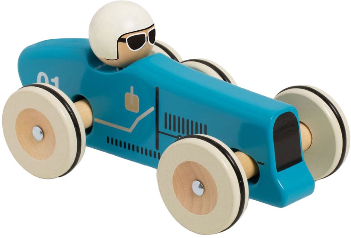 Voiture jouet en bois du monde classique montlhery