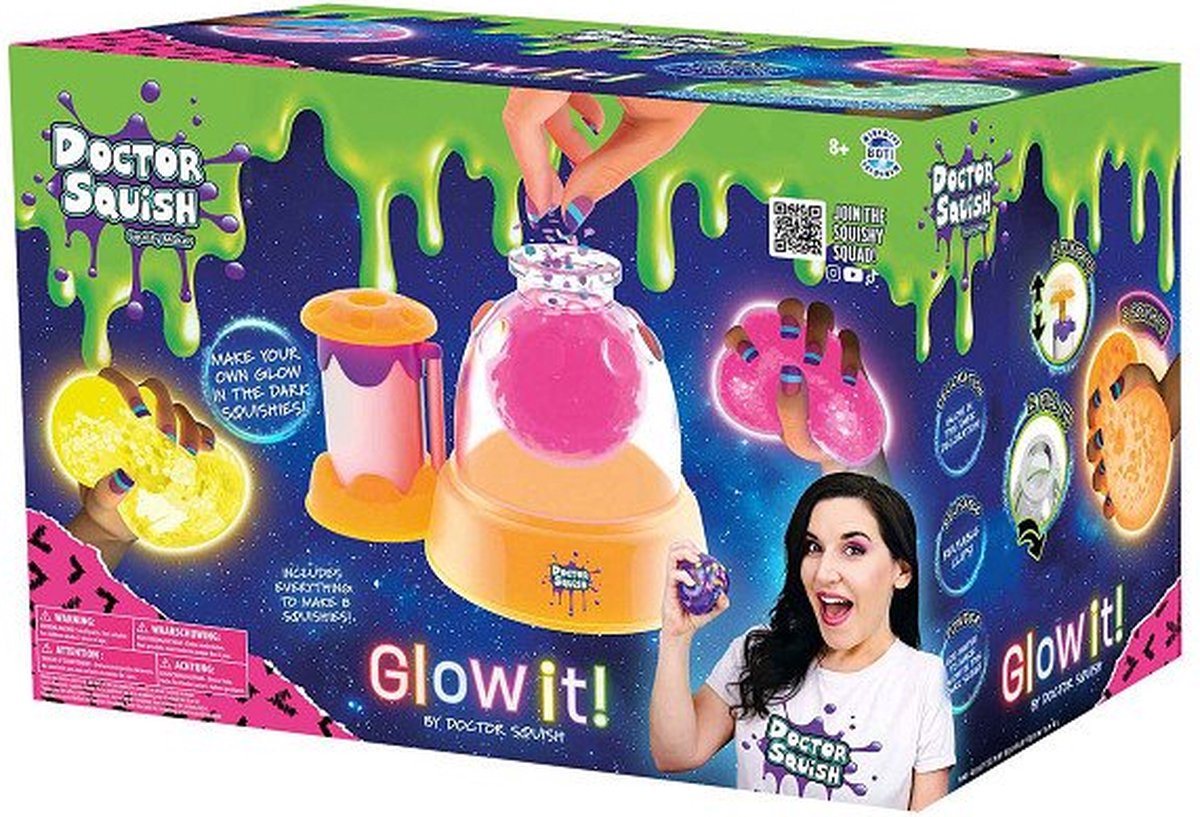 Boti doctor squish - squishy maker station édition néon