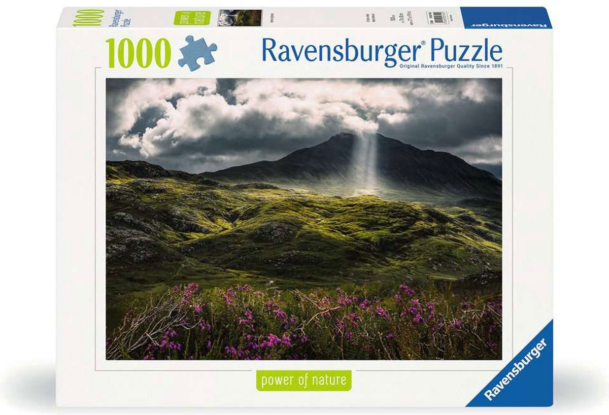 Ravensburger puzzle montagne mystérieuse 1000 pièces