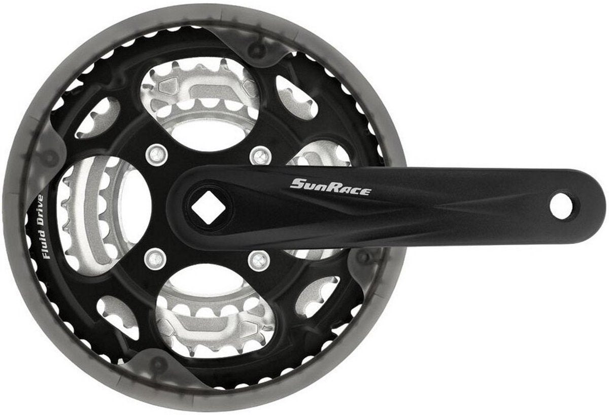 Sunrace -Sunrace Crankkel FCM300 -5mm 28-38-48 170 mm m cg zi zi
