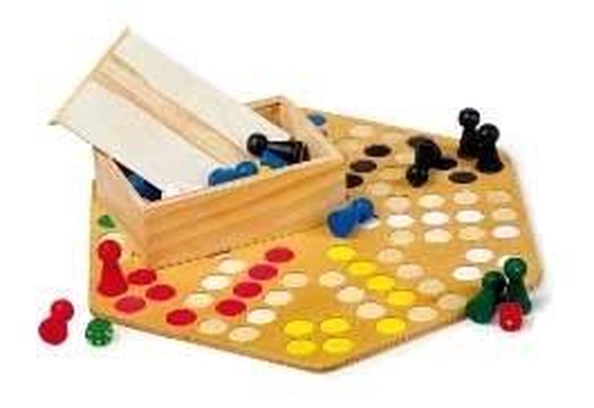 Small foot - jeu de ludo en bois - 6 joueurs