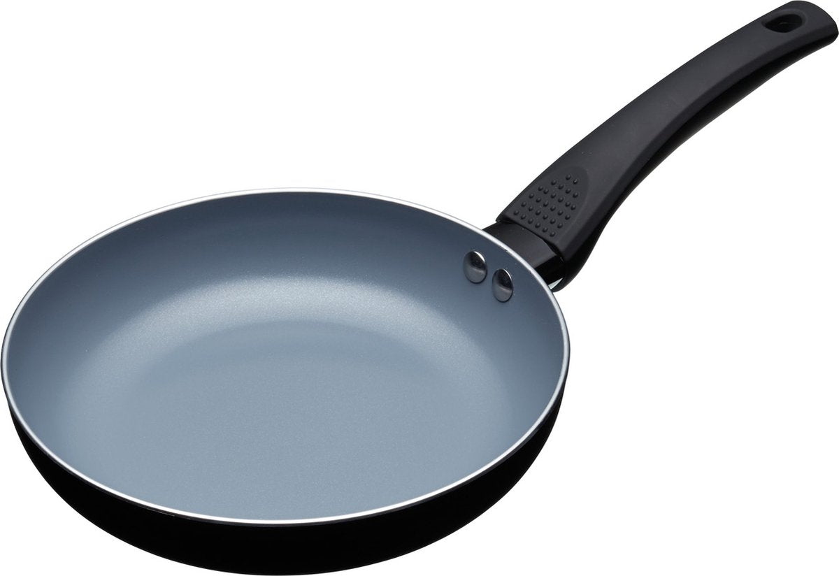 Poêle à frire en céramique Masterclass Kitchencraft avec revêtement antiadhésif - diamètre de 20 centimètres fer en aluminium