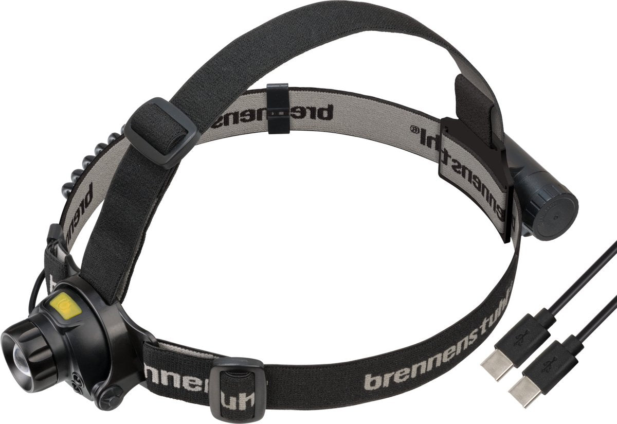 Lampe frontale à capteur rechargeable Brennerstuhl luxpremium LED | sortie 401 | IP44 | 400lm-1177310010