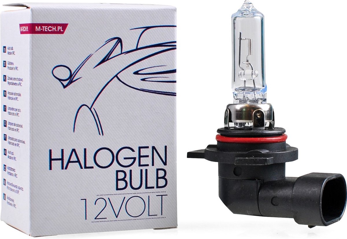 Lampe halogène M-tech hir2 12v 55w – éclairage de voiture – 1 pièce