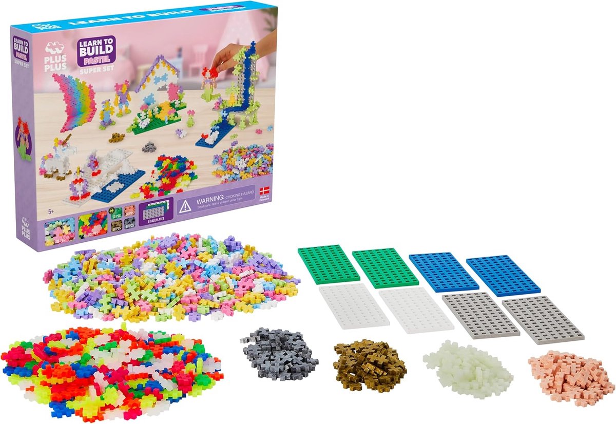 Plus plus apprendre à construire du pastel plus-plus : 1200 pièces (3812)