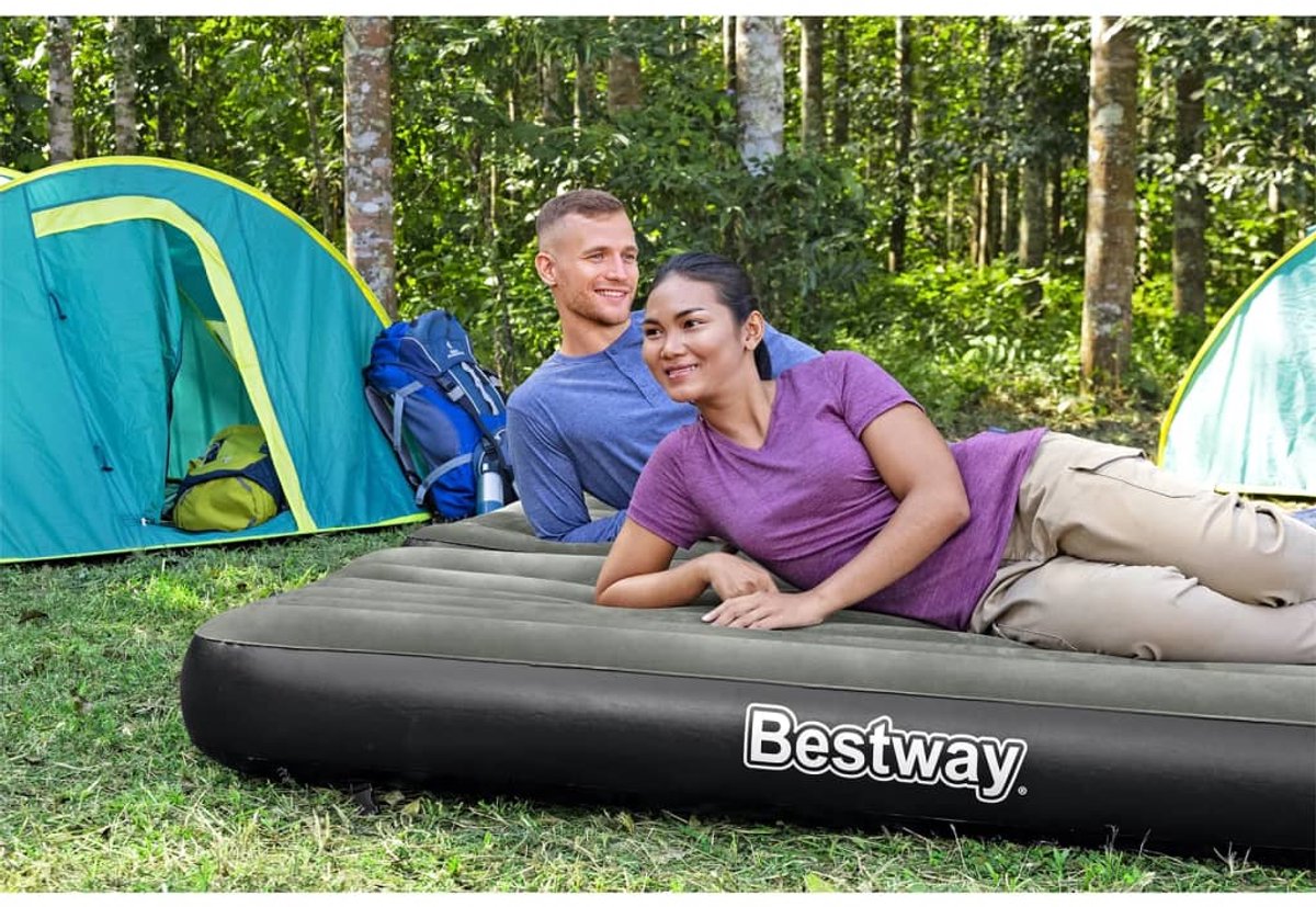 Matelas pneumatiques Bestway connectables - noir - 188 cm x 99 cm x 25 cm