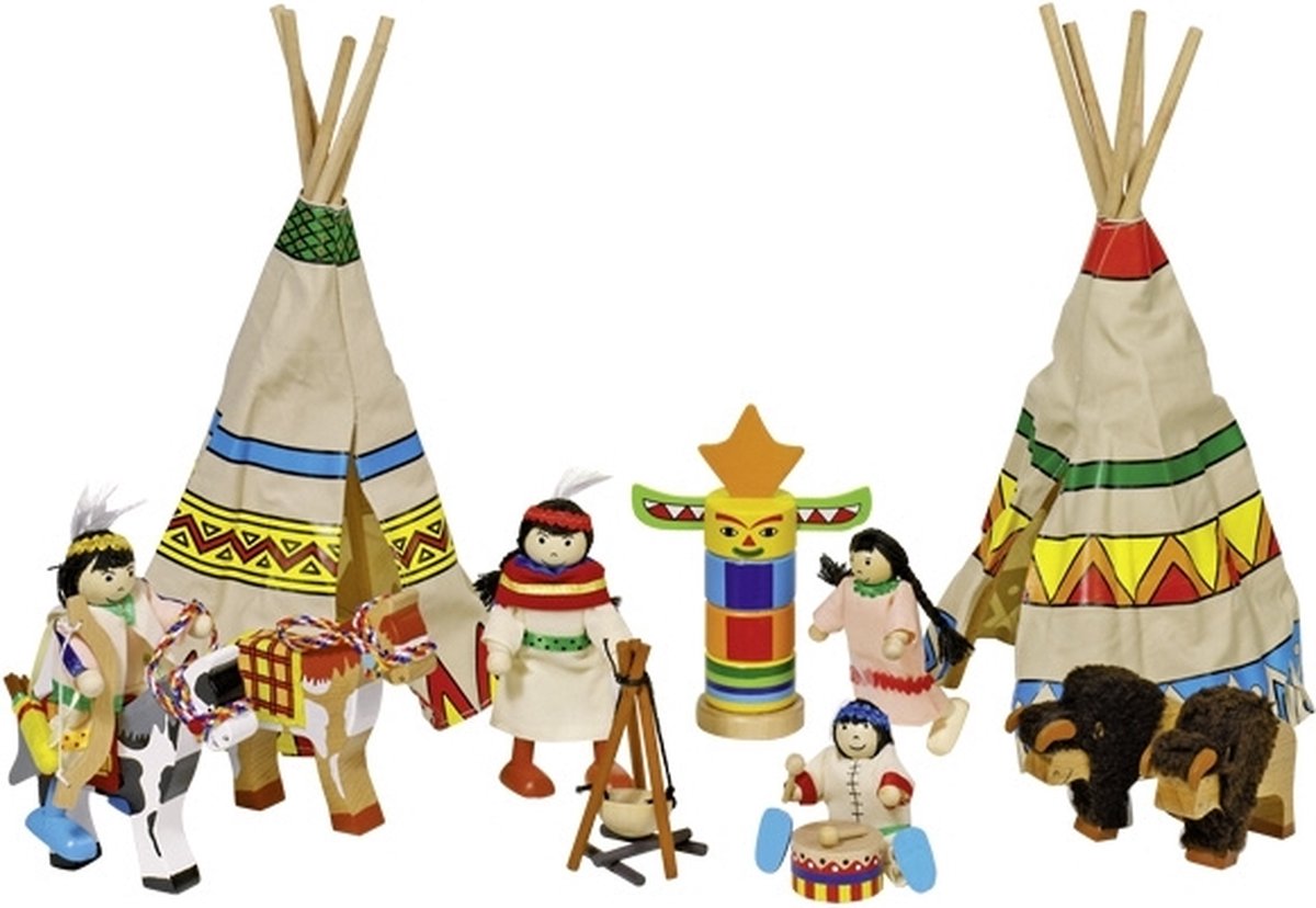 Camp indien Goki, 14 parties