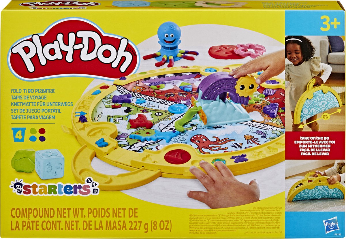 Tapis de jeu Hasbro Play Doh Fold Go