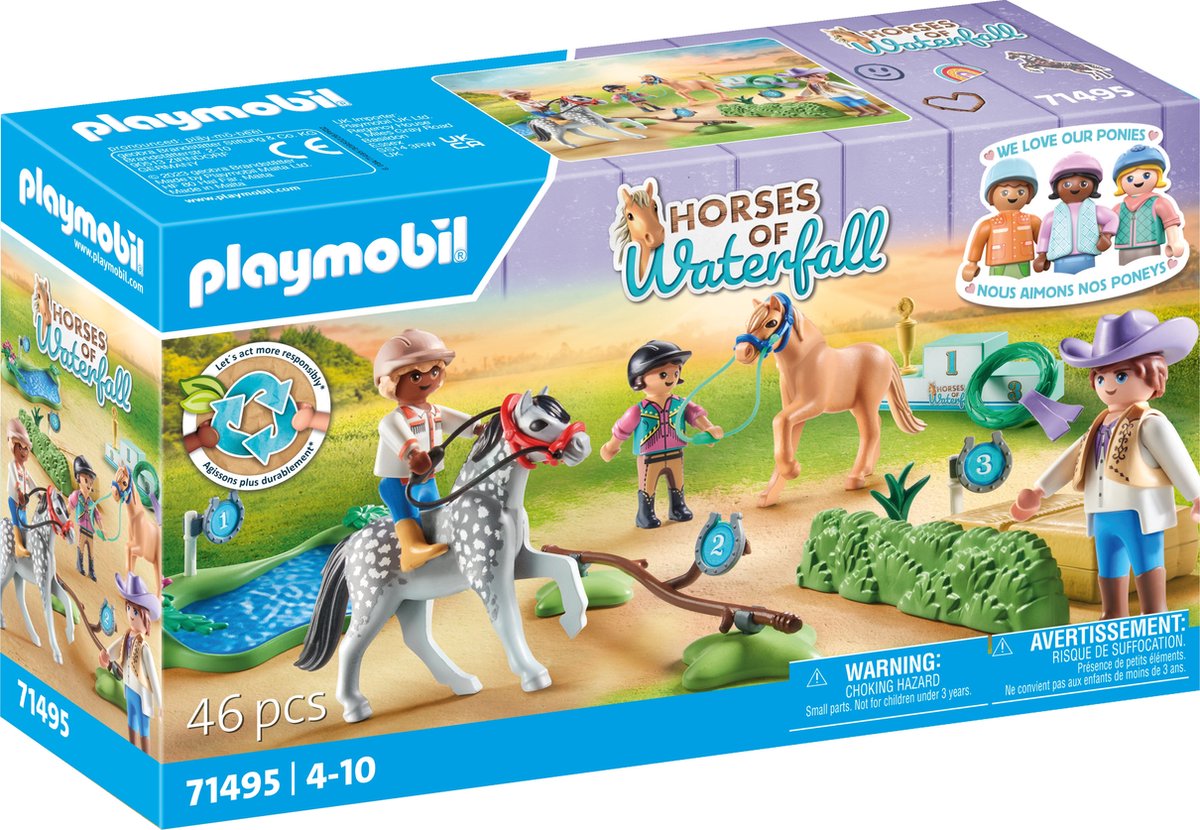 Playmobil Horses ou Waterfall Pony Tournament 71495