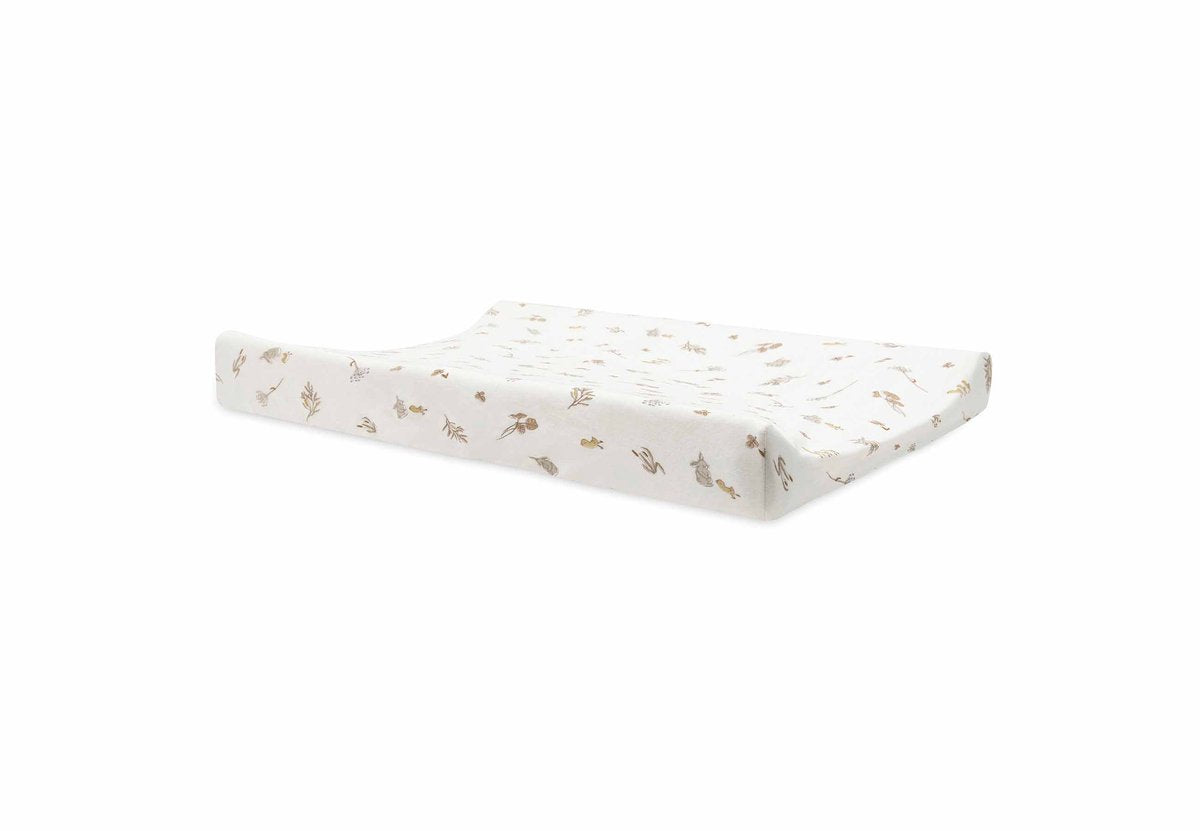 Jollein - aankleedkussenhoes jersey 50x70cm - zachte hoes baby aankleedkussen - riverside