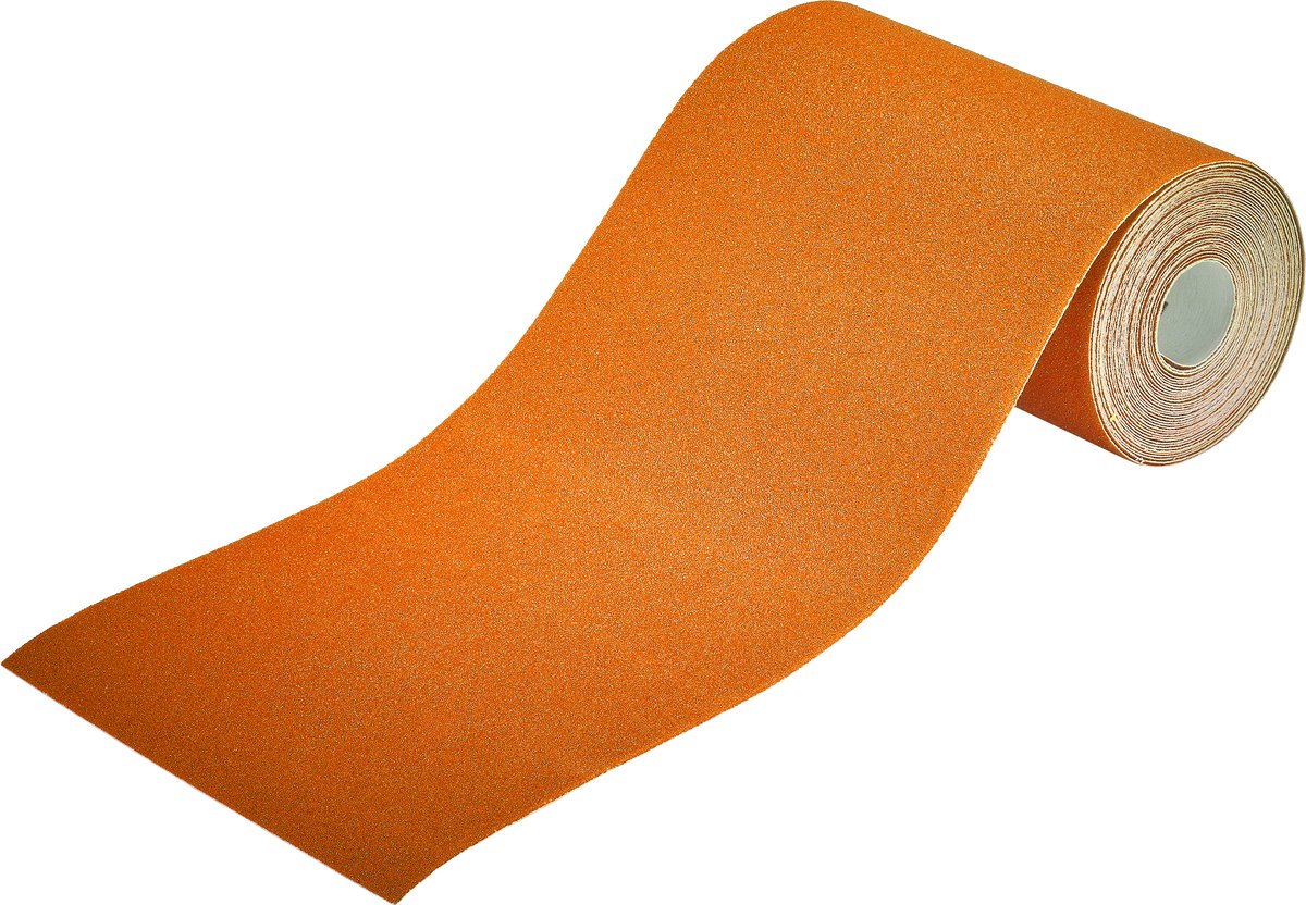 Wolfcraft - rouleau de papier de verre grain 80 - pour bois métal 5 m x 115 mm - 1772000