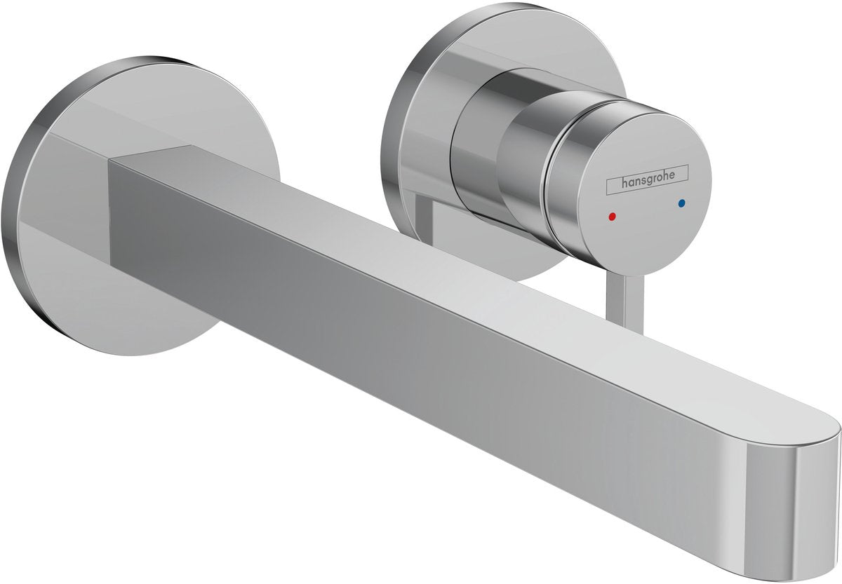 Hansgrohe finoris - mitigeur lavabo à encastrer - commande monocommande - avec bouchon de vidange - 228 mm - chrome