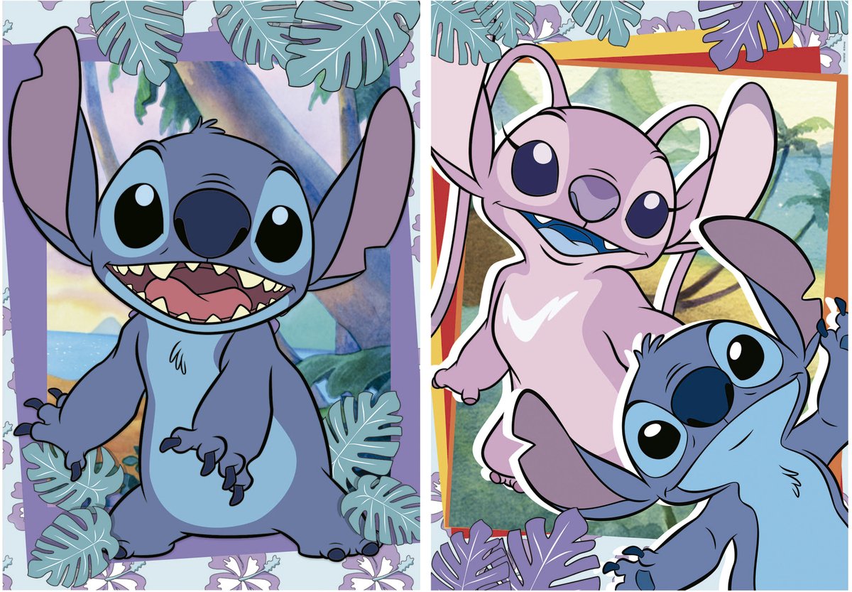 Educa - point disney - puzzle - 2x 500 pièces