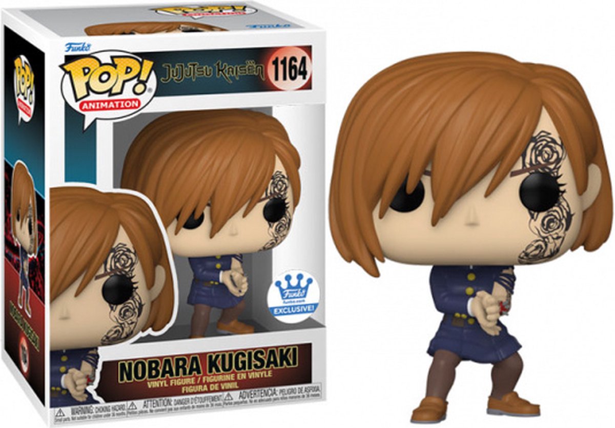 Funko-pop ! anime : jujutsu kaisen - nobara kugisaki #1164 (exclusif)
