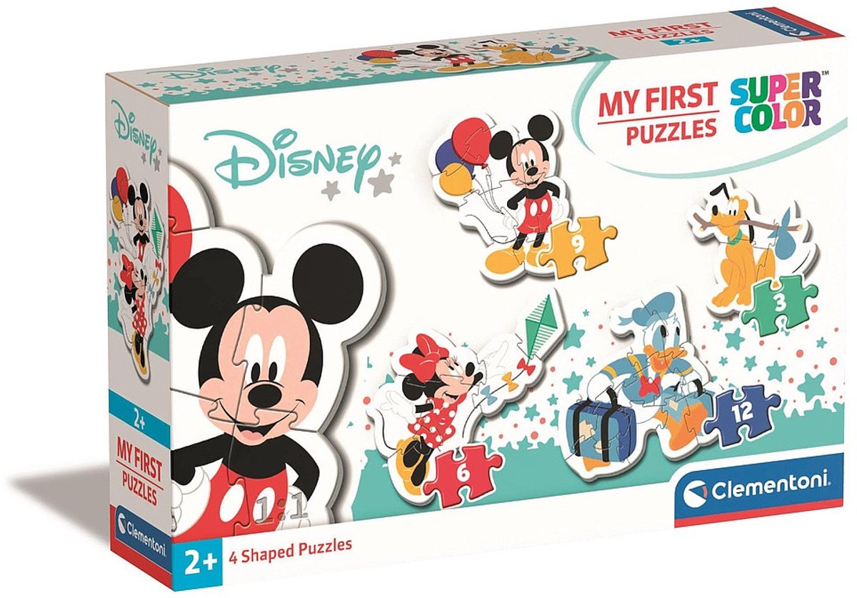 Clementoni - puzzle - mes premiers puzzles - mickey mouse - puzzle pour enfants - série spéciale enfants