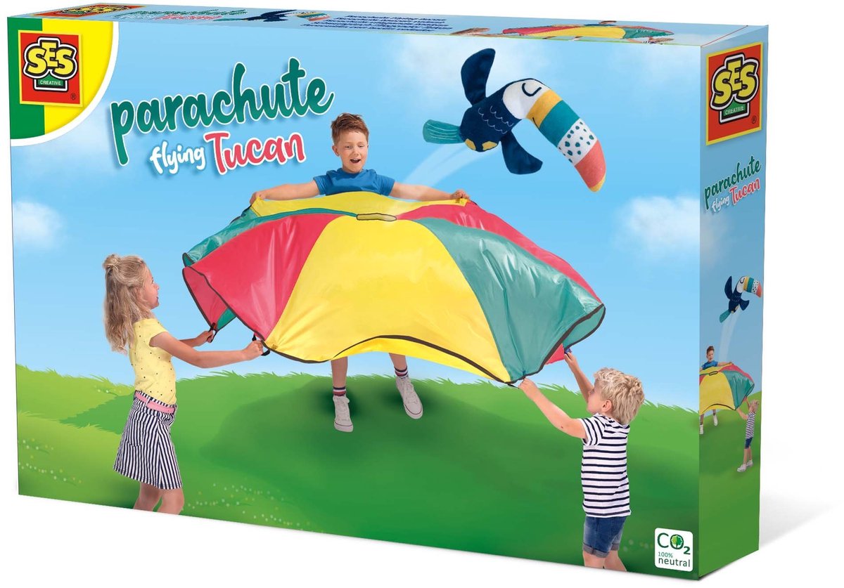 Ses créatifs ses parachute toucan volant