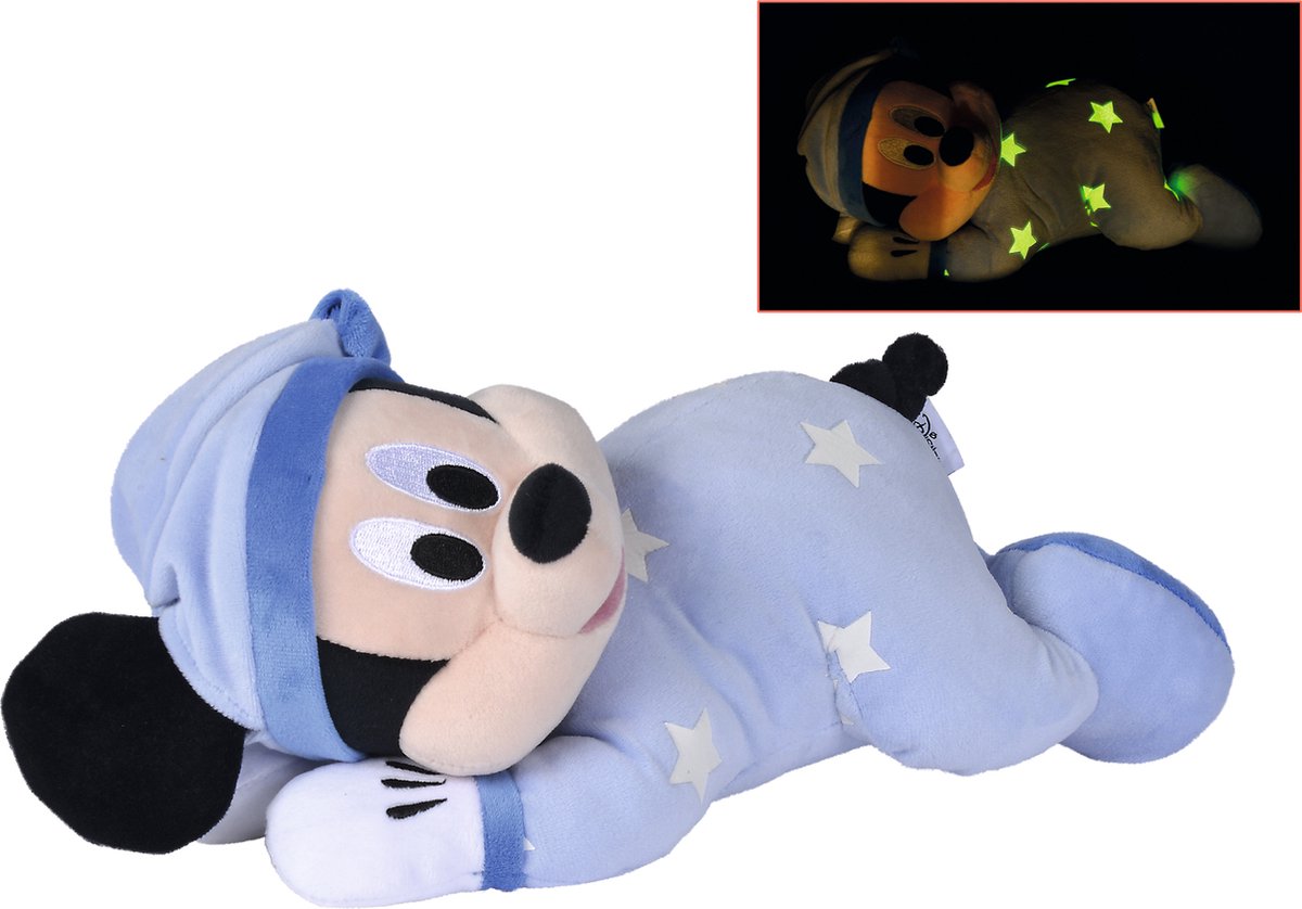 Simba Disney dors bien Mickey guide, 30 cm