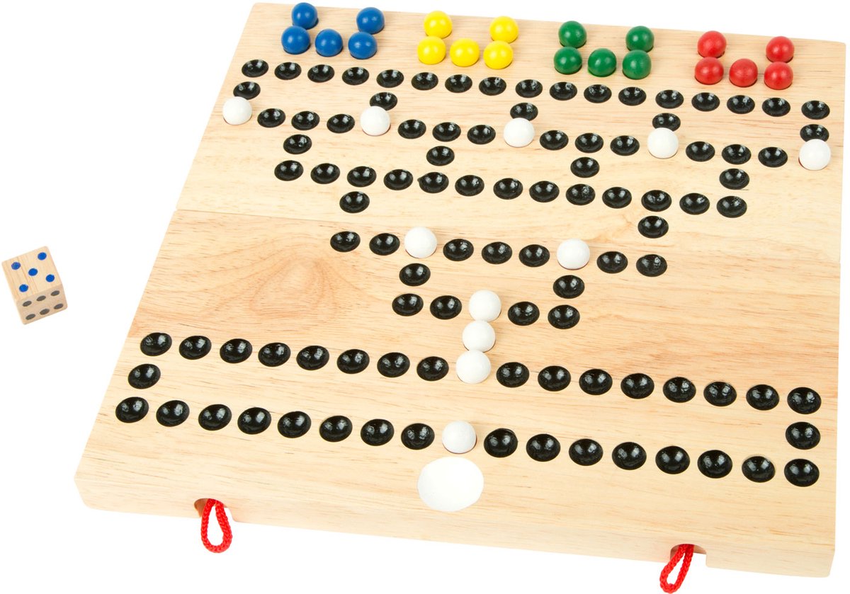 Small foot - jeu de dés barricade en bois