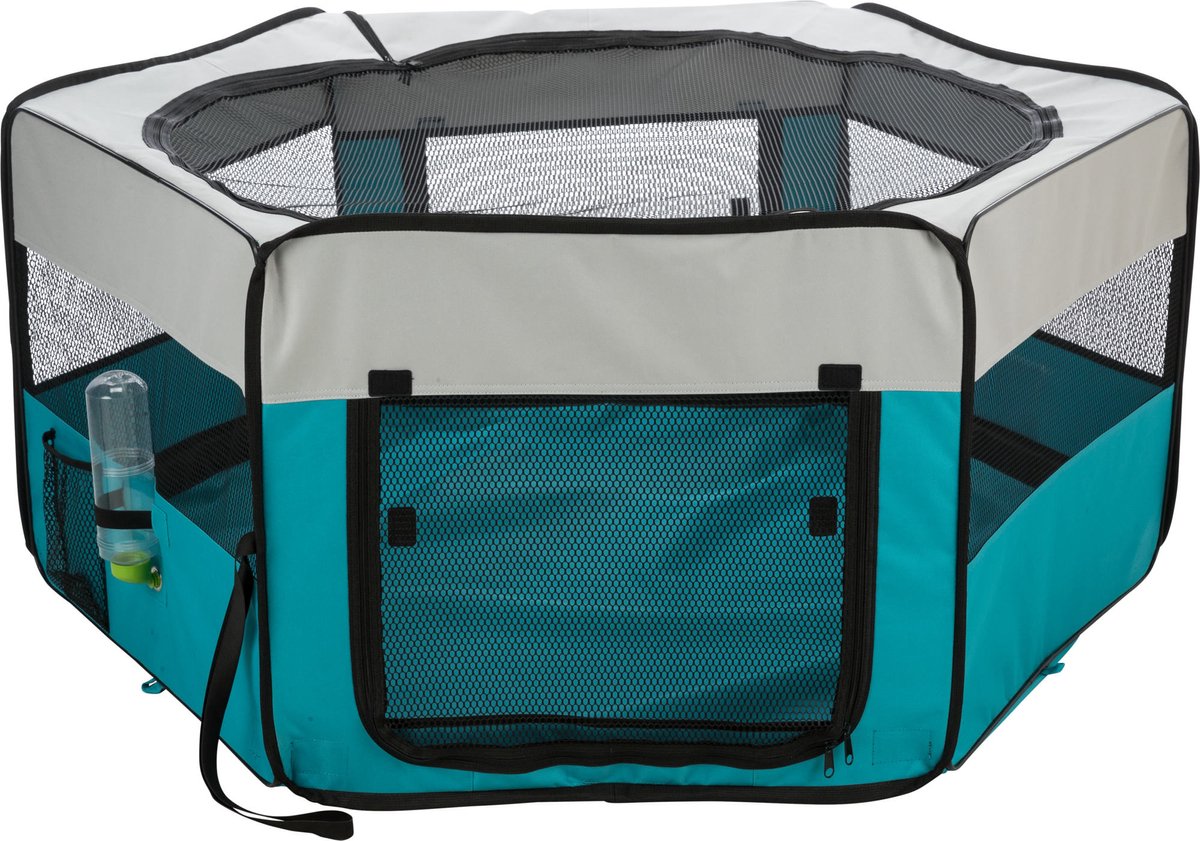 Trixie course gris turquoise