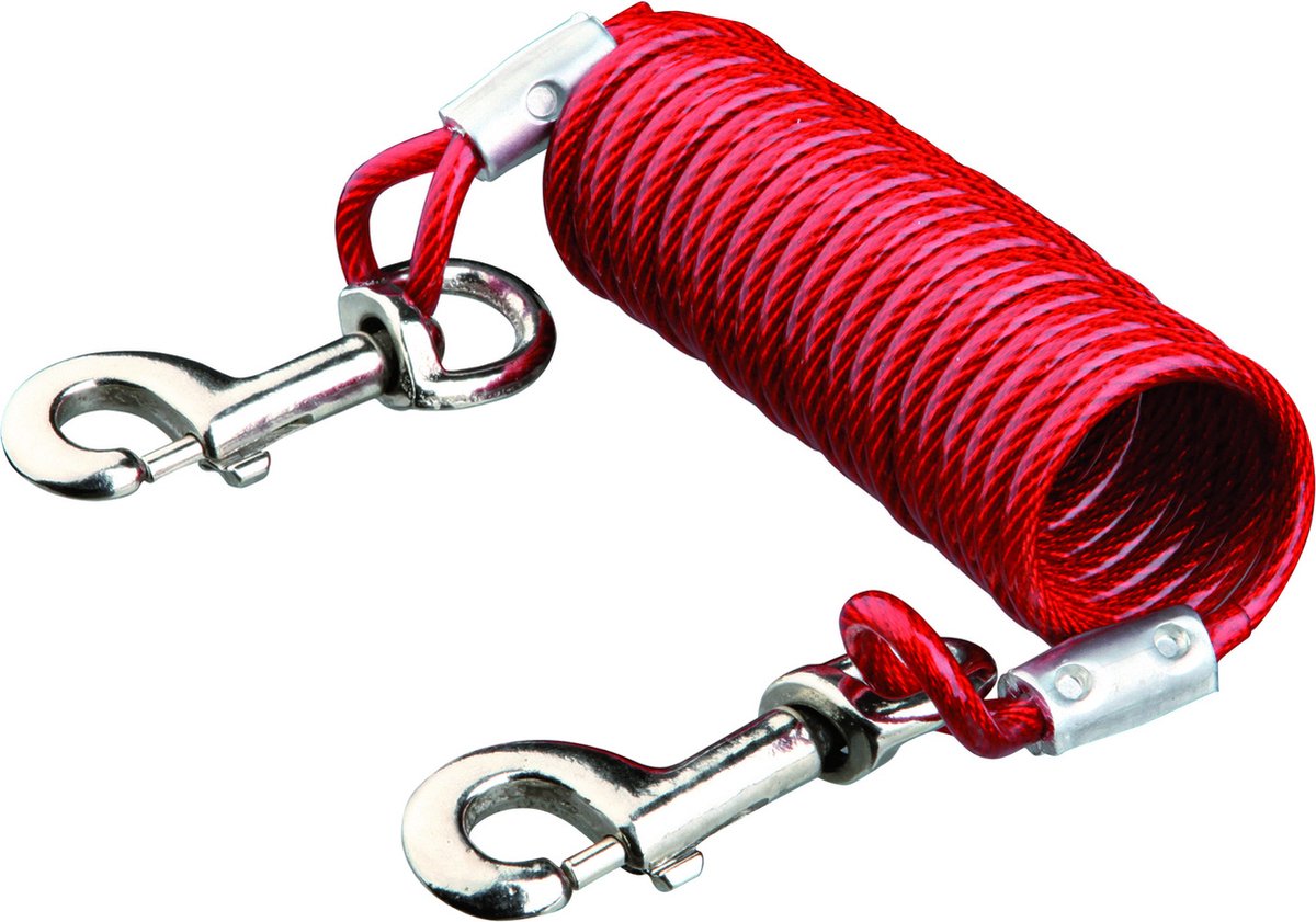 Ligne de construction Trixie avec câble spiralé rouge