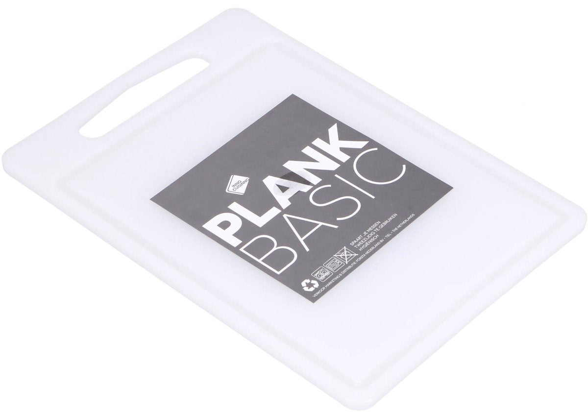 Inno cuisinno planche à découper 35x25 rainure nature | 2 pièces
