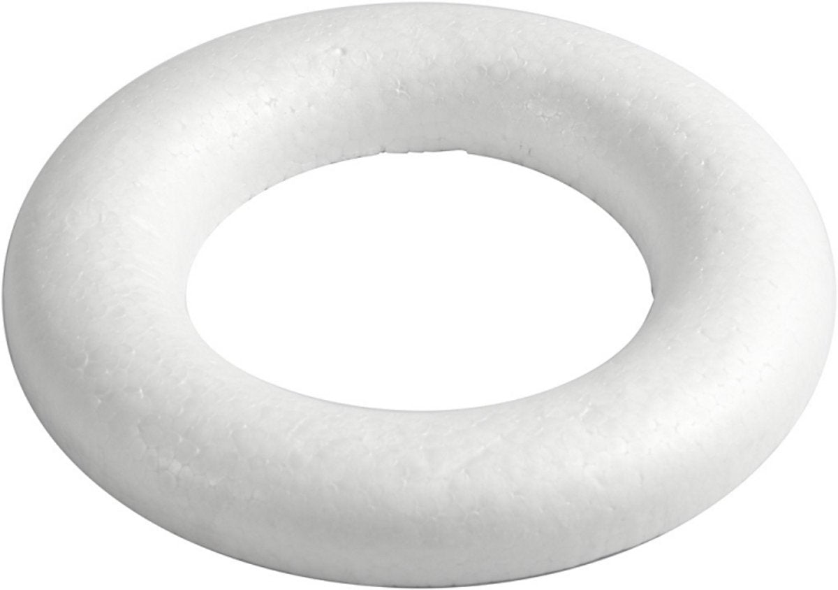 Creativ Company Styropor Sonnets avec dos plat, 30 cm