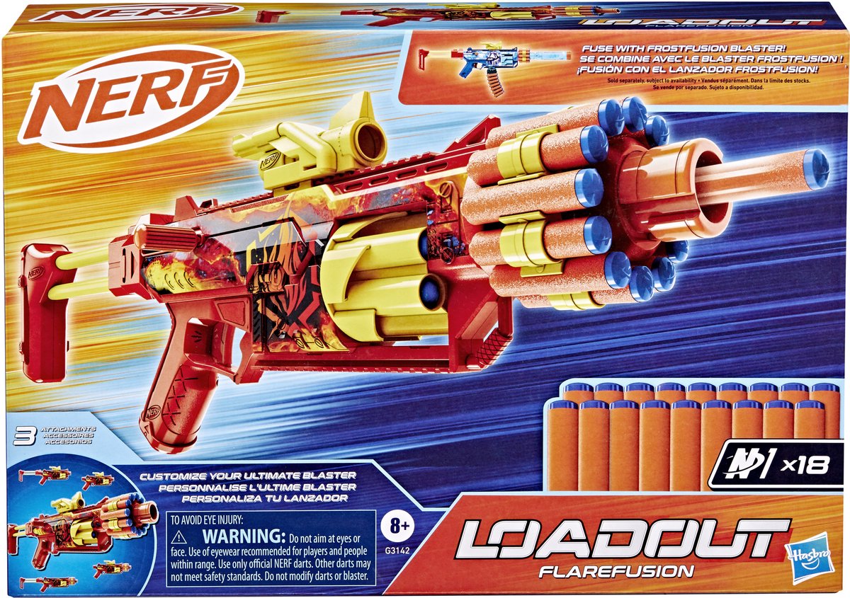 Blaster à fusion évasée Nerf